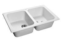 Кухонная мойка GranFest STANDART S-780K иней