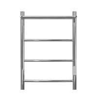 Полотенцесушитель электрический Point PN04846P П3 400x600 с полкой, диммер справа, хром