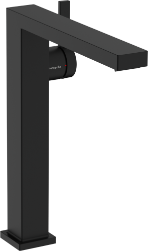 Смеситель для раковины Hansgrohe Tecturis E CoolStart EcoSmart 73070670 матовый черный 73070670