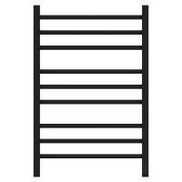 Полотенцесушитель электрический Point PN71858B П9 500x800, диммер справа, черный