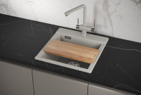 Мойка для кухни Granula Estetica 4701 базальт, 47х50 см, квадратная