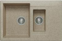 Кухонная мойка Polygran BRIG-770 №302 Песочный