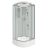 Душевая кабина Niagara Classic NG-3302-14 100х100х215, низкий поддон 26 см, стекло матовое