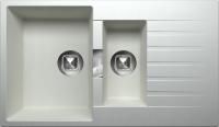 Кухонная мойка TOLERO Loft TL-860 №923 Белый