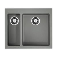 Кухонная мойка Omoikiri Bosen 59-2-GR Tetogranit/leningrad grey