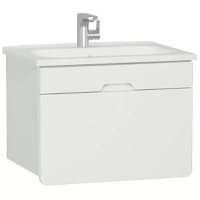 Тумба с раковиной VitrA D-Light 70 58131 с 1 ящиком белый матовый