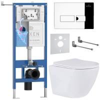 Комплект 6 в 1 RoxenBath StounFix Dual Fresh 583589 (состоит из:  710200, Caspia 410280CH, 530185-01)