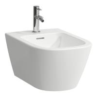 Laufen Meda Биде подвесное 54x36x27см., 1 отв., цвет: белый глянцевый 8.3011.0.000.302.1