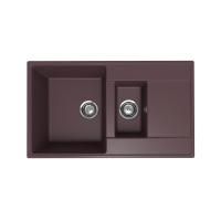 Кухонная мойка Ulgran Quartz Prima 860 1,5K-06, трюфель