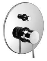 Смеситель для ванны с душем скрытого монтажа Paffoni LIGHT LIG015CR