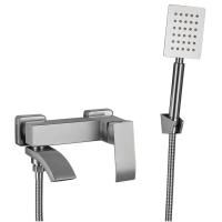 Смеситель для ванны Fmark FS8624-1, сатин