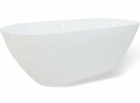 Ванна из литьевого мрамора Taliente Nemi Matt NE16878Matt 168х78,5 отдельностоящая овальная