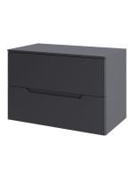 Orange Line Li-80TugMDF Тумба подвесная 80 столешница МДФ, матовый графит