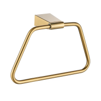 Кольцо для полотенец Shevanik SG5706G, золотой сатин