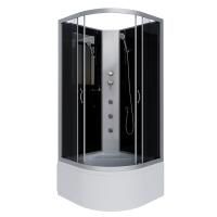 Душевая кабина Niagara Classic NG-2509-14BKG 100х100х200, высокий поддон 40 см, стекло тонированное