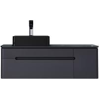 Тумба под раковину Jorno Shine 120 Shi.01.120/P/A антрацит