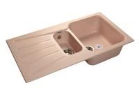 Кухонная мойка GranFest STANDART S-940KL светло-розовый