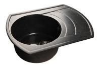 Кухонная мойка GranFest RONDO R-650L черный