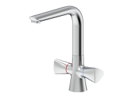 Смеситель для кухни RUSH Andros AN2435-22 с высоким поворотным изливом