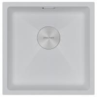 Мойка LUMI 45UNI, IT-GRANIT, LU45-WH, белый, 455х460, Paulmark