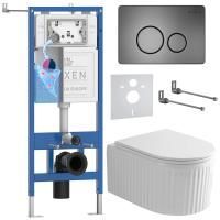 Комплект 6 в 1 RoxenBath StounFix Dual Fresh 968390  (состоит из: 710200, Steel 420260G, 530205-01)