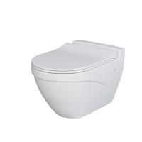 Унитаз Ambassador Nord 133T20001 (535х385х360) белый, подвесной с тонкой крышкой