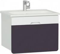 Тумба под раковину VitrA D-Light 70 58133 белый/фиолетовый
