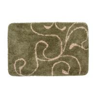 Коврик для ванной комнаты IDDIS Flower Lace 60х90 см микрофибра green 412M690I12