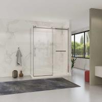 Душевой уголок Комо Софт (Como Soft) VSR-1CS1015CL, 1500*1000, хром, стекло прозрачное