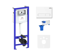 Комплект для подвесного унитаза 5 в 1 Lavinia Boho Relfix 77010030