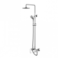 Душевая колонна со смесителем для ванны Bravat Opal R F6125183CP-A2-RUS