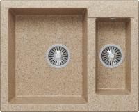 Кухонная мойка Polygran BRIG-620 №302 Песочный