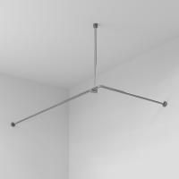 Карниз для ванной WasserKRAFT Dinkel SC-469018