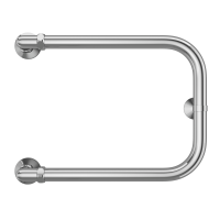Полотенцесушитель водяной TERMINUS П-образный 1"  320х400 без американок в комплекте