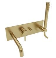 Смеситель для ванны с душем скрытого монтажа Paffoni LIGHT LIG001HGSP