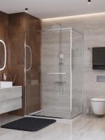 Душевой уголок CEZARES LUX-AH-FS-11-120/80-C-CR
