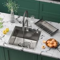 Кухонная мойка RoxenBath Simple 50 сатин (текстурное покрытие)
