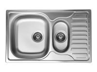 Кухонная мойка UKINOX Комфорт COP780.490 15GT8K 2L, 49*78