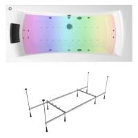 Гидро-аэромассажный комплект с хромотерапией 6 в 1 Lavinia Boho Evan 36317HAC