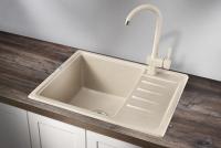 Кухонная мойка Granula ST-5803 бежевый