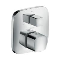 Hansgrohe PuraVida Термостат с запорным/переключающим вентилем скрытого монтажа хром 15771000