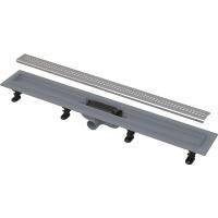 Водоотводящий желоб с порогами для перфорированной решетки Alcaplast Simple APZ9-950M