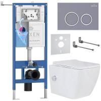 Комплект 6 в 1 RoxenBath StounFix Dual Fresh 966127  (состоит из: 710200, Santi 410260DG, 530135-01X)