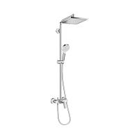 Hansgrohe Crometta E 240 1jet Showerpipe  душевая система хром 27284000