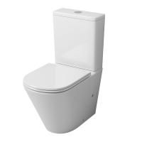 Унитаз Grossman GR-4450S (605х380х825) напольный безободковый с тонкой крышкой