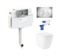 Комплект инсталляции и унитаза 5 в 1 Lavinia Boho Relfix One 87060222