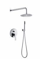 Душевая система Laveo Raila BLL_001P скрытого монтажа хром