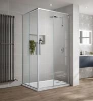 Душевой уголок Vincea Slim-U VSS-2SU8010CL, 1000*800, хром, стекло прозрачное