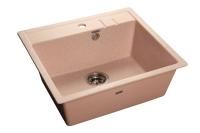 Кухонная мойка GranFest QUADRO Q-560 светло-розовый
