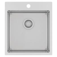 Кухонная мойка AquaSanita Steel LUNA 100 X Кухонная мойка AquaSanita Steel LUNA 100 X